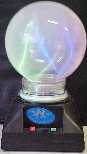 Plasma lights (portable luminaire) provided with 2 switches. Diameter of bulb: 1. 100 mm; 2. 125 mm