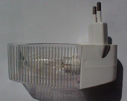 Beacon light - E12 capped sensor night light supplied with a candle lamp (portable luminaire)