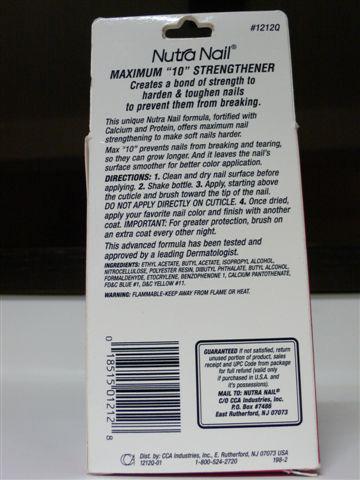 Maximum “10” Strengthener