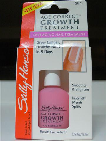 Anti-aging nail preparation - Age Correct Growth Treatment