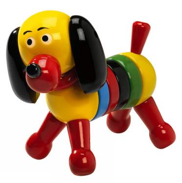 Wooden toy in a shape of a dog - 30117 Puck