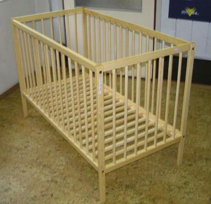 Wooden crib