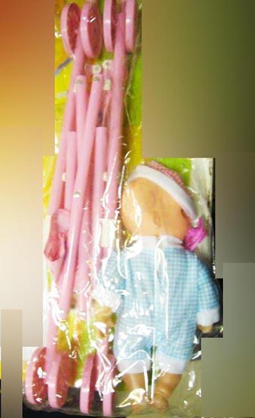 Doll and pushchair
