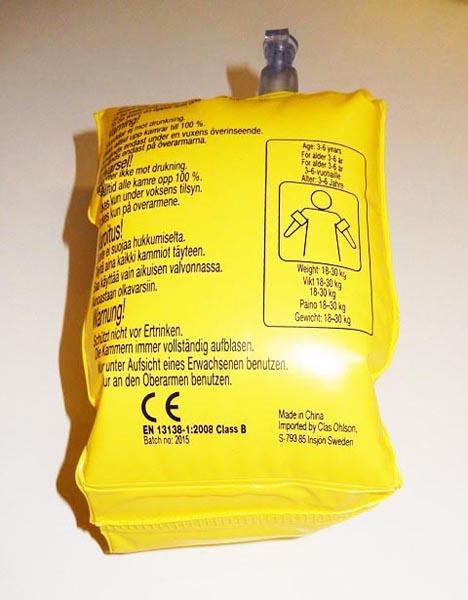 Inflatable armbands