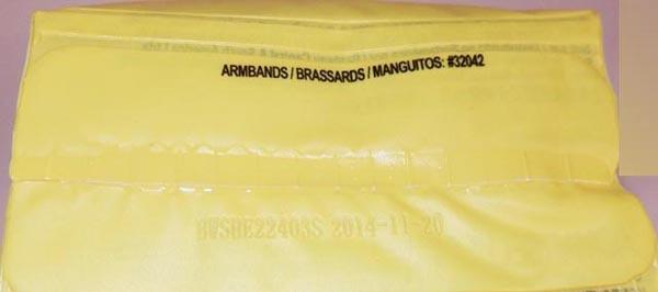 Inflatable armbands