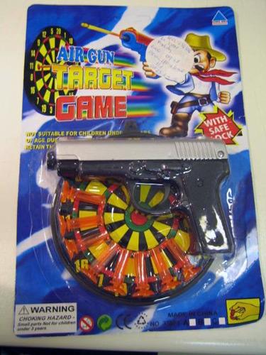 Air gun target game
