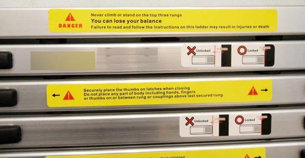 Telescopic ladder