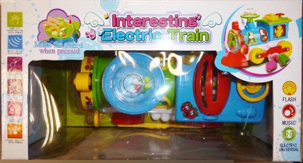 Plastic toy train