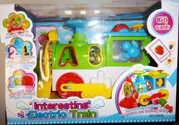 Plastic toy train