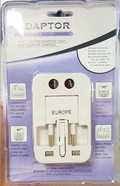 Travel plug adapter