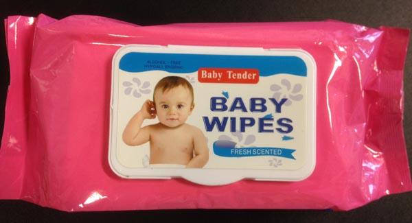 Baby skincare wipes