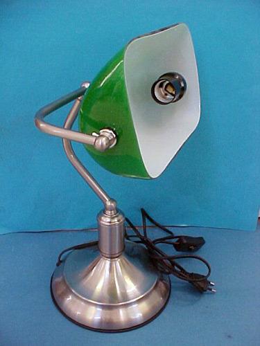 Bank desk lamp (portable luminaire)