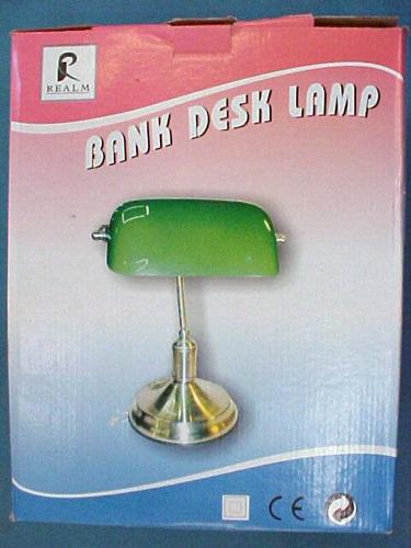 Bank desk lamp (portable luminaire)