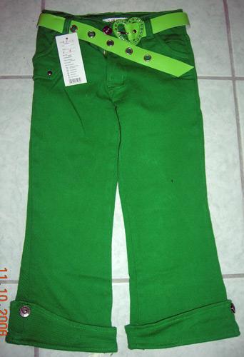 Children's trousers with a belt - Style