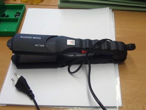 Straightening iron