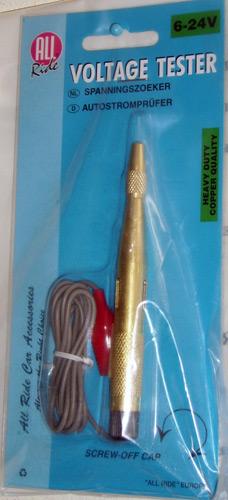 Electric testing and measuring instrument: voltage tester
