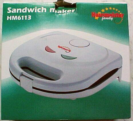 Sandwich maker.