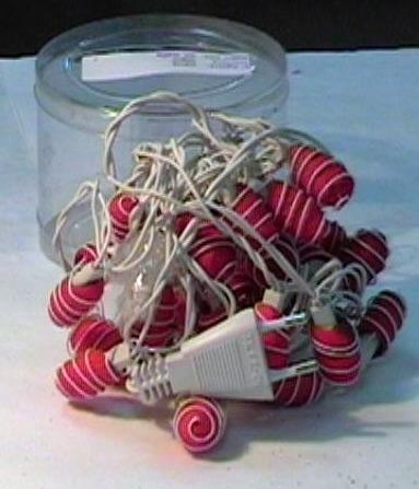 Lighting chain.