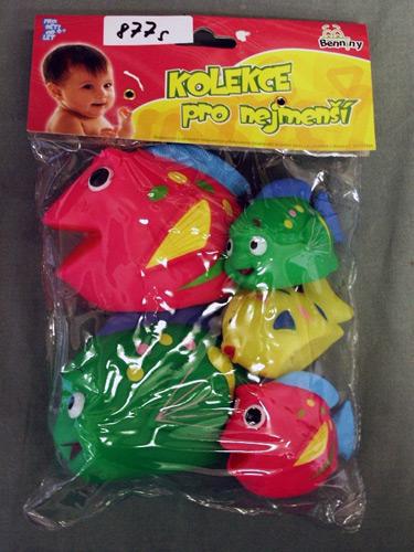 Squeezing toys.