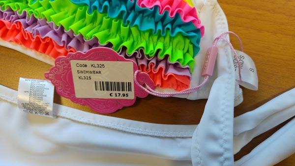 Girls' bikini