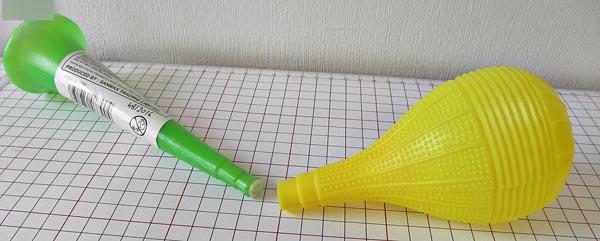 Plastic horn