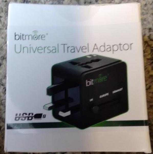 Travel plug adaptor