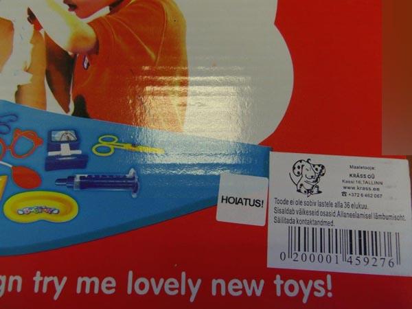 Doctor play set