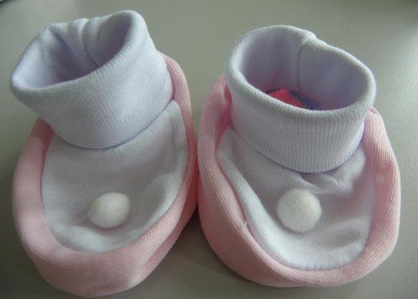 Babies' booties