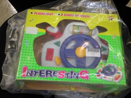 Steering wheel toy.