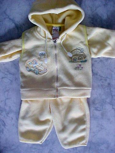 Polar baby clothing set