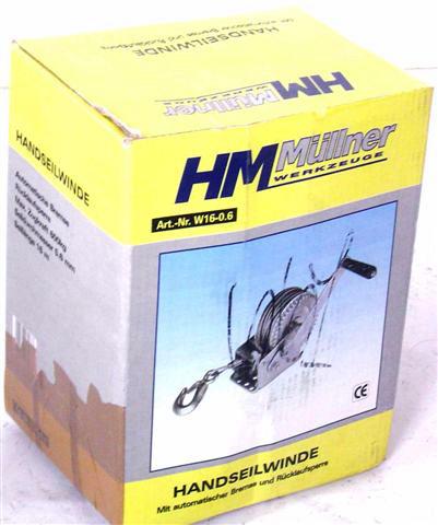 Hand winch