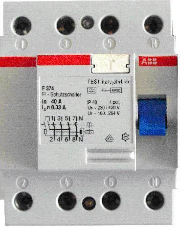 Residual current devices (RCDs)