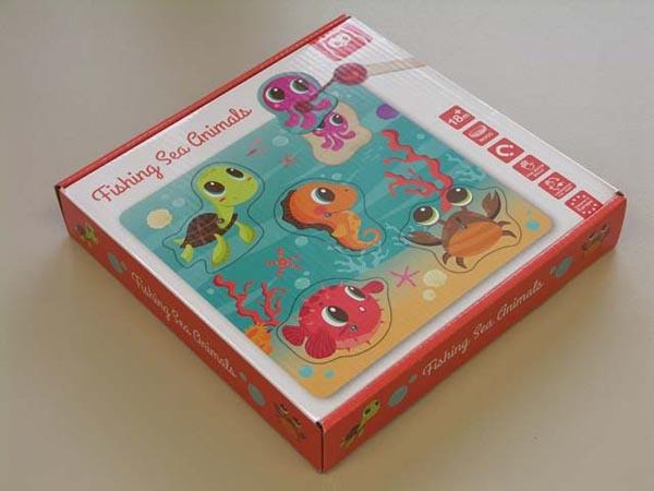 Magnetic fishing set