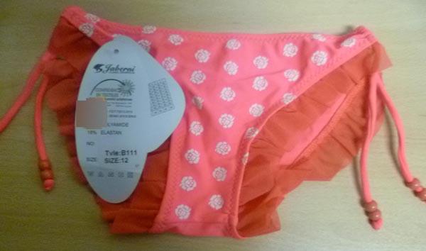Girls' swimwear
