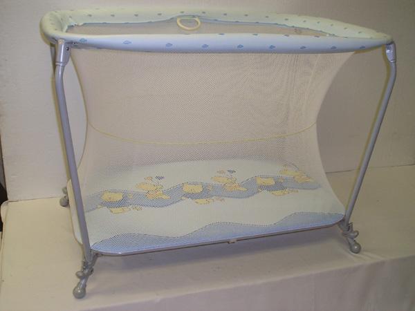 Playpen for a child with net