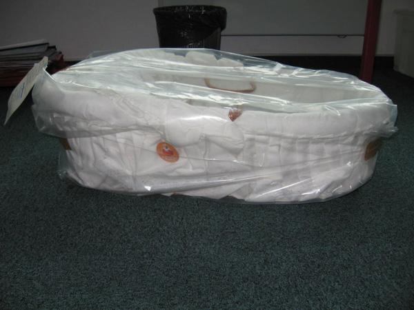Wicker carrycot
