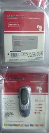 MP3/WMA player with FM tuner