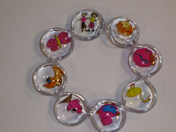 Water-filled teethers