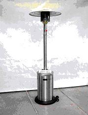 Terrace heater – Cosystand Edelstahl Profi