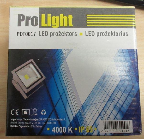 LED floodlight