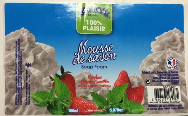 Foaming soap