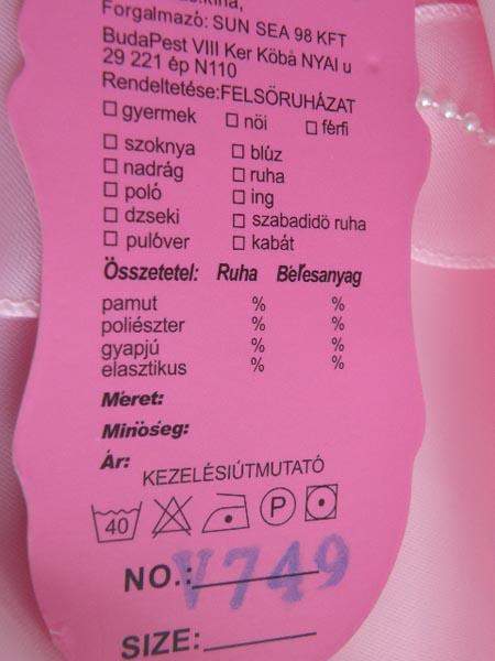 Girls' dress