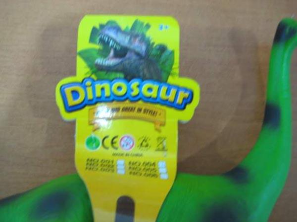 Plastic dinosaur