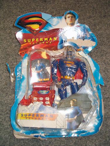 Superman Returns Mobile Phone and Figure Set