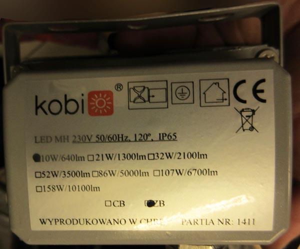 LED flood light