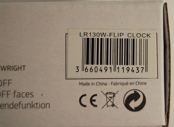 LCD alarm clock