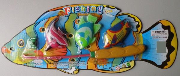 Magnetic fishing set