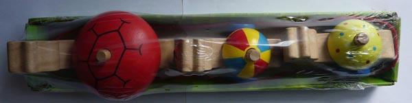 Wooden pull-along toy