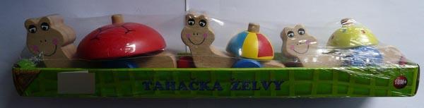Wooden pull-along toy