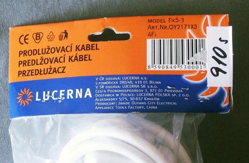 Extension cord